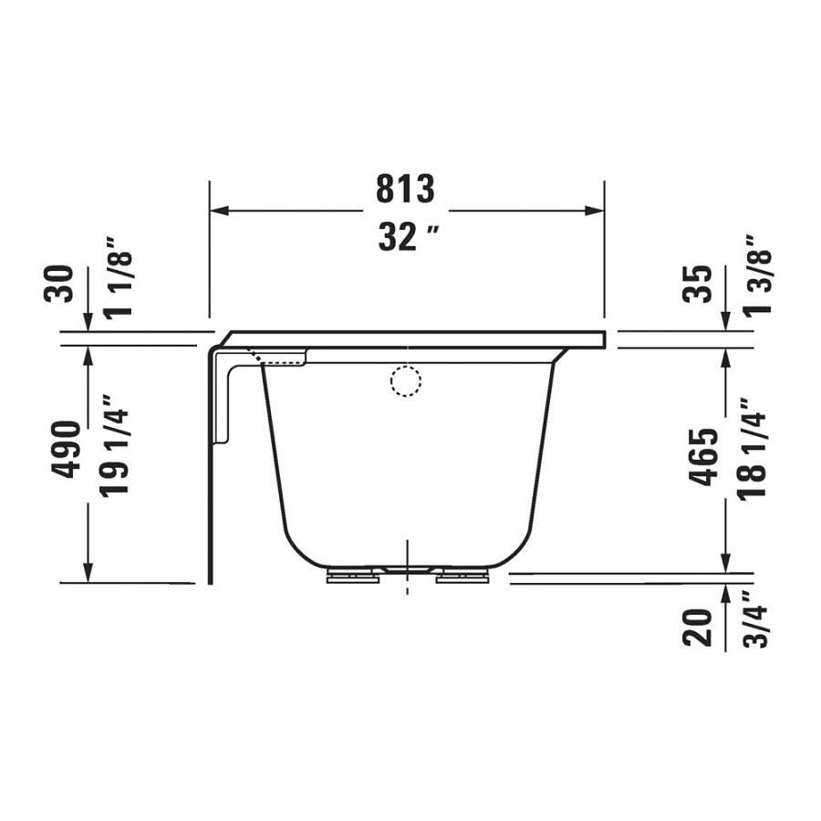 Architec Alcove Tub, 60 x 32 x 19-1/4 in, Left Hand Drain, White - mikt4pdzbstv00l41yvt@2x.jpg