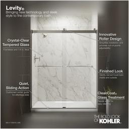 Levity 74" High x 59-5/8" Wide Bypass Frameless Shower Door with Clear Glass - minxvjdj6kxqzlzqqywz@2x.jpg