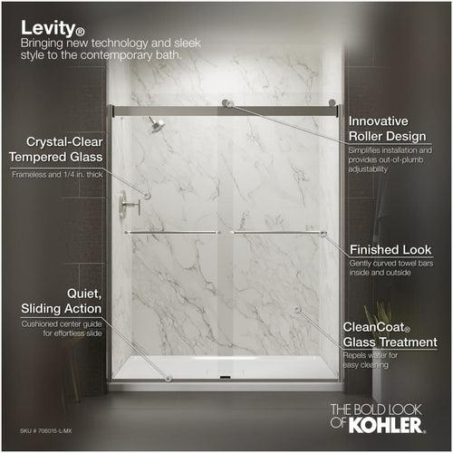 Levity 74" High x 59-5/8" Wide Bypass Frameless Shower Door with Clear Glass - minxvjdj6kxqzlzqqywz_x500.jpg