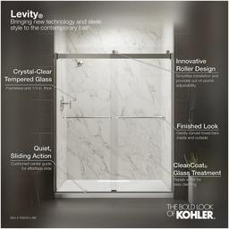 Levity 74" High x 59-5/8" Wide Bypass Frameless Shower Door with Clear Glass - minxvjdj6kxqzlzqqywz_x500.jpg