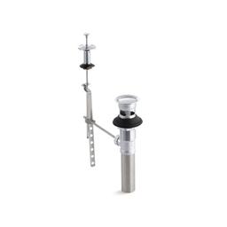 Non-Exposed Standard Pop-Up Drain With External Button, 1-1/4 in, Polished Chrome, Solid Brass Drain, Includes Lift Rod - mjrbunvd5l7etmldwps1@2x.jpg