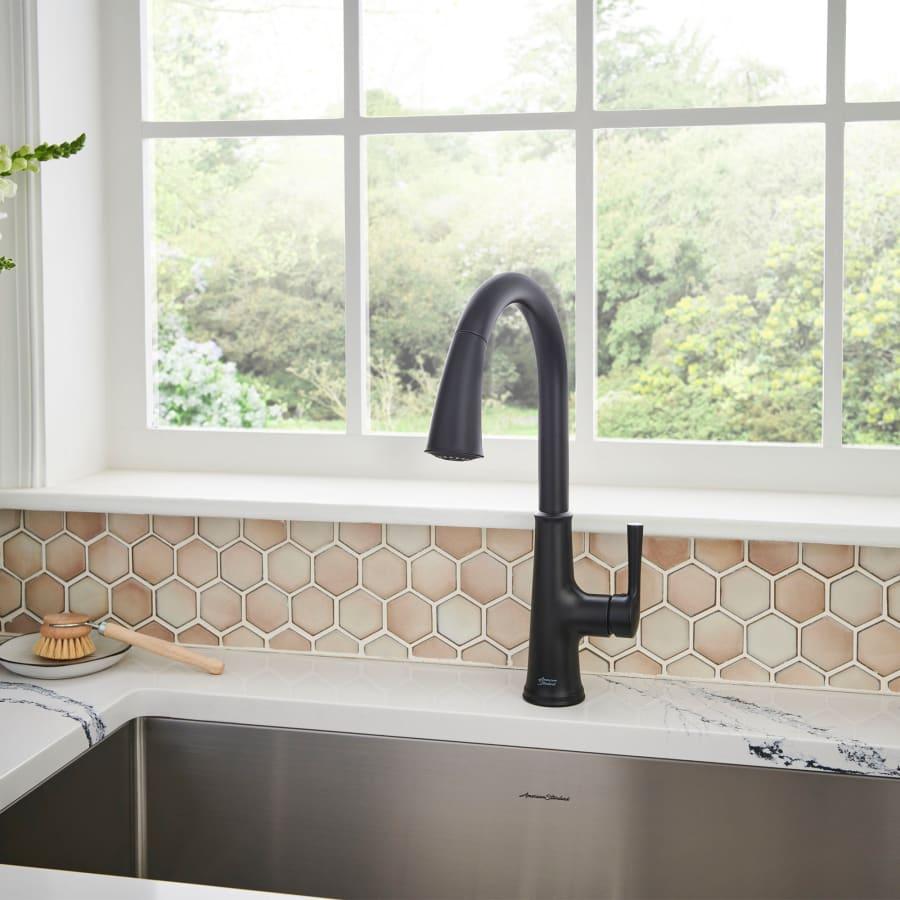Renate 1.5 GPM Single Hole Pull Down Kitchen Faucet - Includes Escutcheon - mk2retydfqiveehjogin@2x.jpg