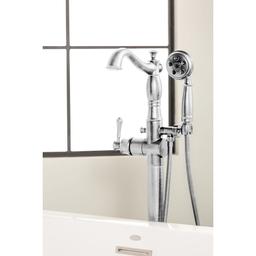 Cassidy Floor Mounted Tub Filler with Integrated Diverter and Hand Shower - Less Rough In - mlcurm1l4bvgojkdcwan@2x.jpg