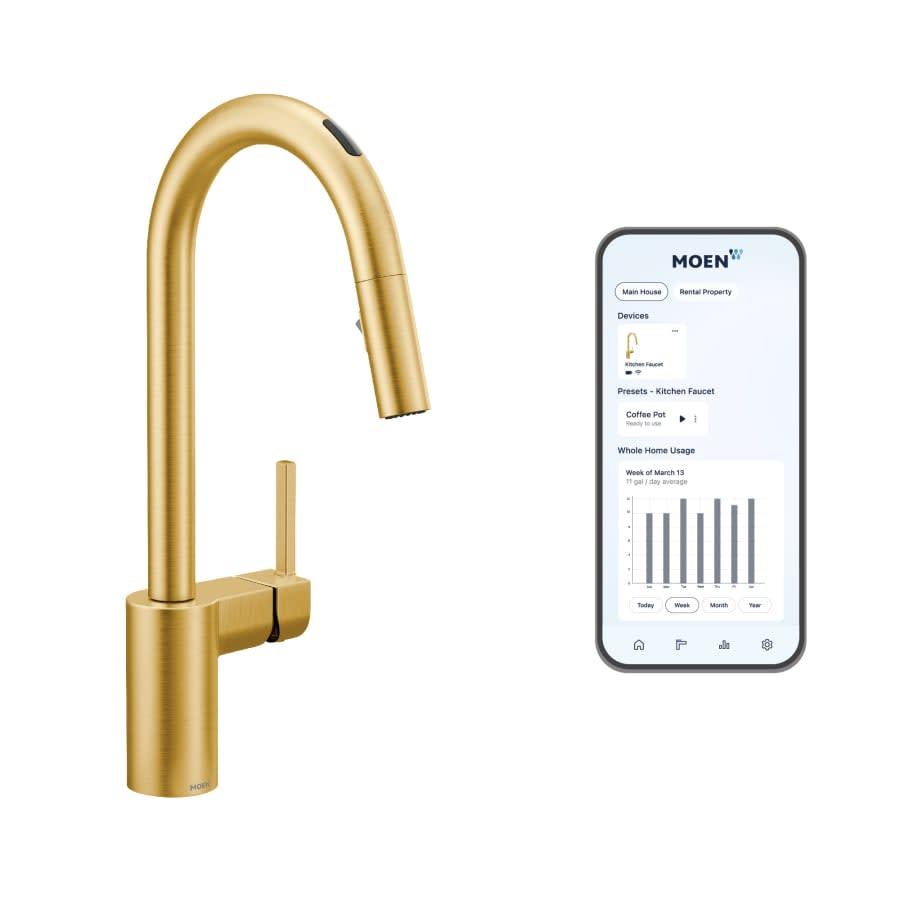 Align Smart Faucet 1.5 GPM Single Hole Pull Down Kitchen Faucet with Voice Control - mljhhnwccqxd7v7sfjk7@2x.jpg