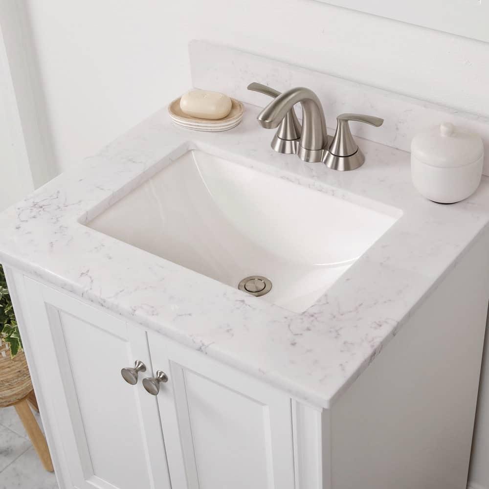 25 in. W x 22 in. D Cultured Marble White Rectangular Single Sink Vanity Top in Pulsar - mmfk0xxl4mq0gx1bxnlw@2x.jpg