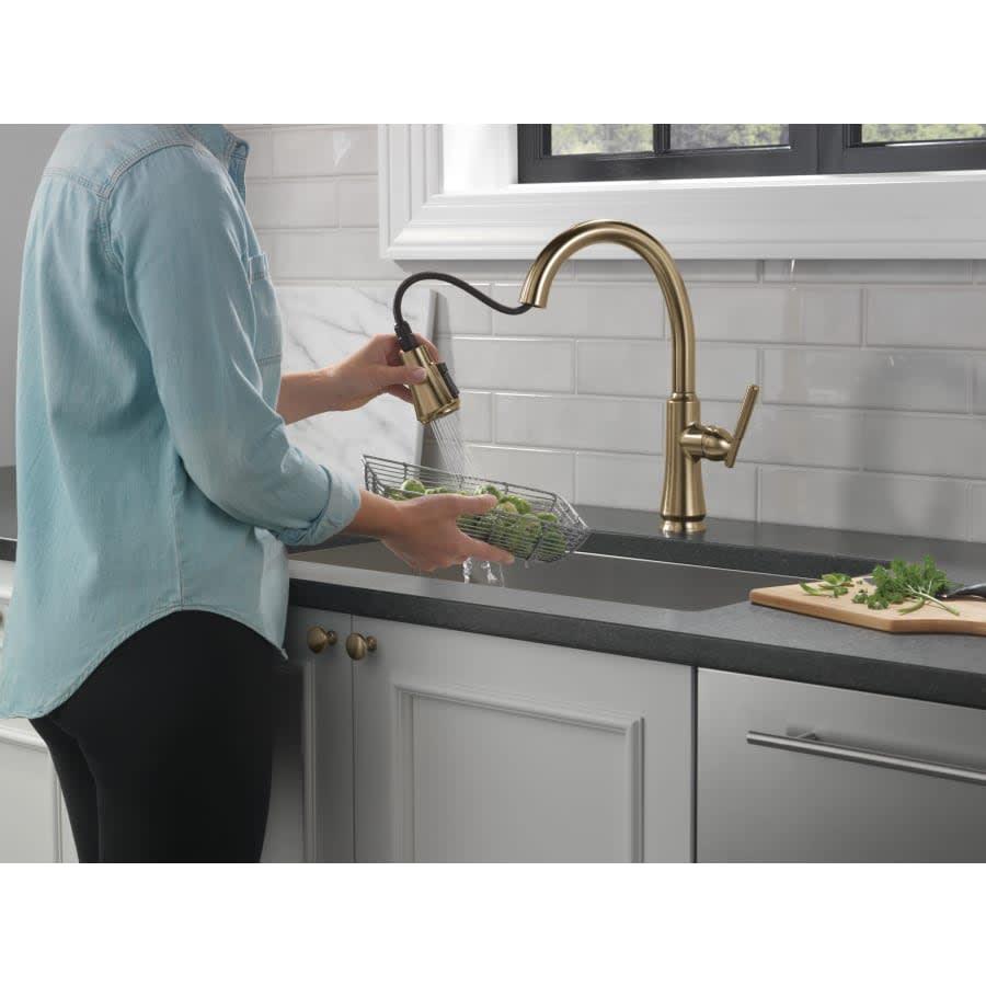 Coranto 1.8 GPM Single Hole Pull Down Kitchen Faucet with Magnetic Docking Spray Head and ShieldSpray - mmvntlj8uo2hmqqojnvm@2x.jpg
