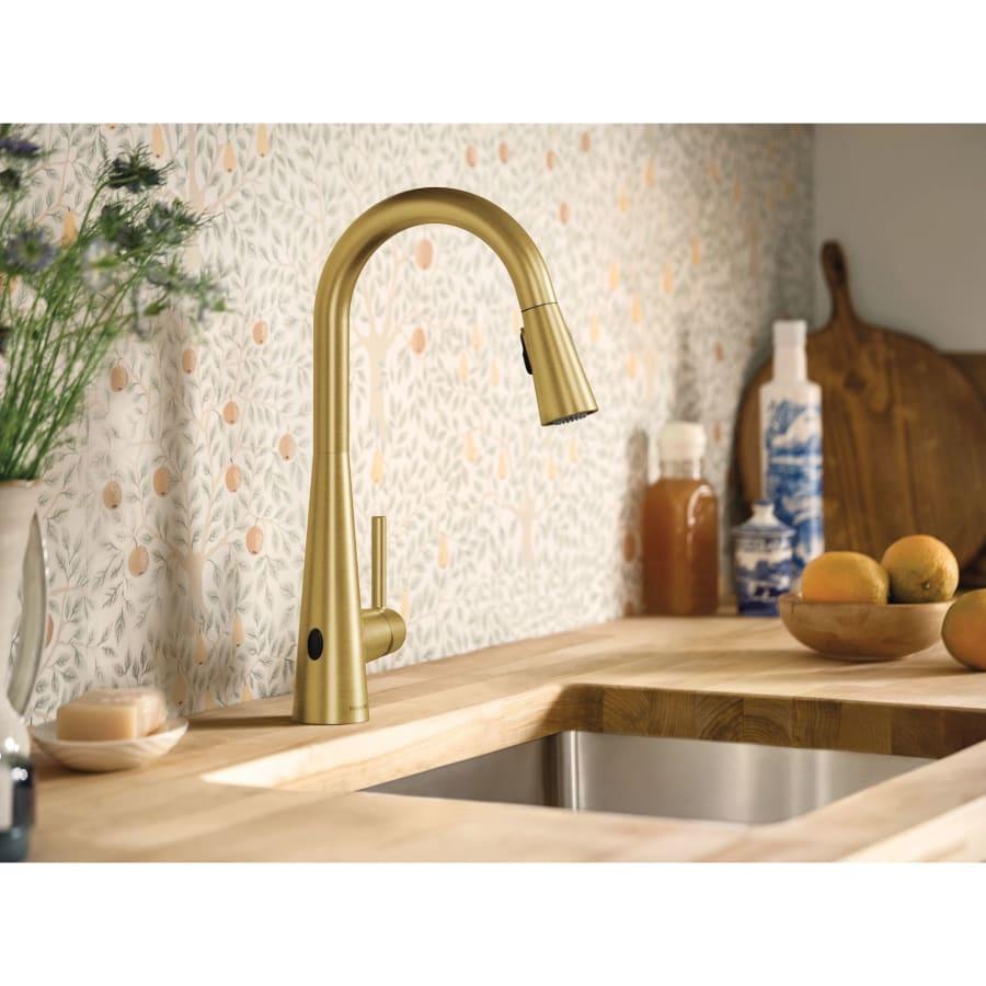 Sleek 1.5 GPM Single Hole Pull Down Kitchen Faucet with MotionSense - mmyhz3panucwhkmvigmh@2x.jpg