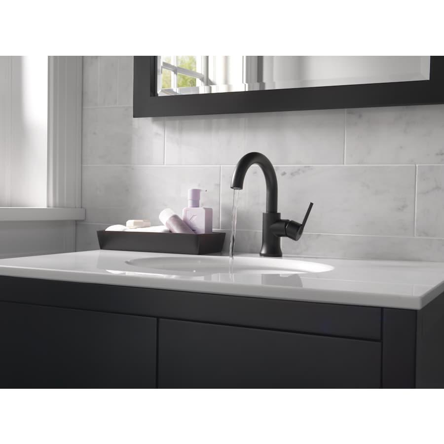 Trinsic 1.2 GPM Single Hole Bathroom Faucet - Includes Metal Push Pop-Up Drain Assembly - moe9wwyqgyi668gfmvpa@2x.jpg