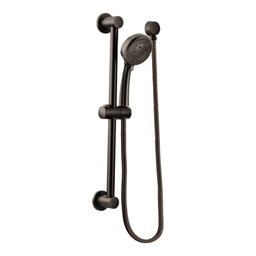 Multi-Function Hand Shower Package with Hose and Slide Bar Included - moen-3669eporb-118@2x.jpg