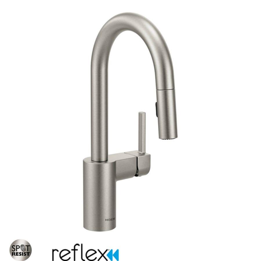 Align 1.5 GPM Single Hole Pull Down Bar Faucet with Reflex and Duralast Technology - moen-5965srs-114@2x.jpg
