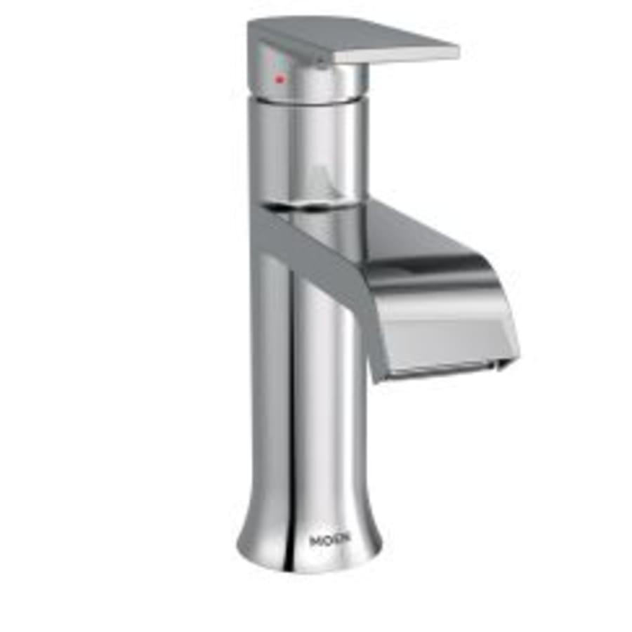 Genta LX Single Handle Centerset Bathroom Faucet with Duralast Valve Technology and Pop-Up Drain Assembly - moen-6702@2x.jpg