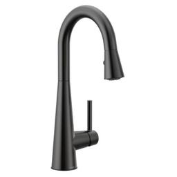 Sleek 1.5 GPM Single Hole Pull Down Bar Faucet - moen-7664bl-5848505@2x.jpg
