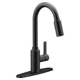 Genta LX Pull-Down Spray Kitchen Faucet with PowerClean Technology - moen-7882bl-5131189@2x.jpg
