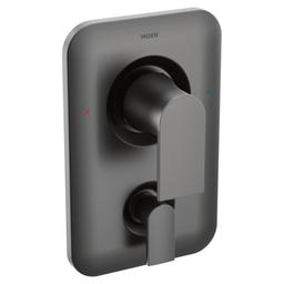 Genta LX Pressure Balanced Valve Trim Only with Double Lever Handles and Integrated 2 or 3 function Diverter - Less Rough In - moen-t2470bl-9170648@2x.jpg