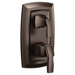 Voss 2 Function Pressure Balanced Valve Trim Only with Double Lever Handle, Integrated Diverter - Less Rough In - moen-ut3611orb-6689417@2x.jpg