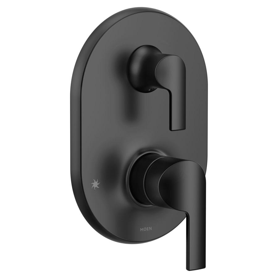 Doux 2 Function Pressure Balanced Valve Trim Only with Double Lever Handle, Integrated Diverter - Less Rough In - moen-uts2611bl-6689417@2x.jpg