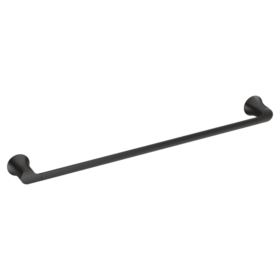 Doux 24" Wall Mounted Towel Bar - moen-yb0224bl-7754938@2x.png