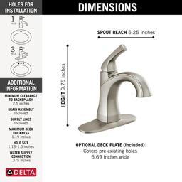 Portwood Single Hole Single-Handle Bathroom Faucet in SpotShield Brushed Nickel - mpd89ofnpidvujk1ic2q@2x.jpg