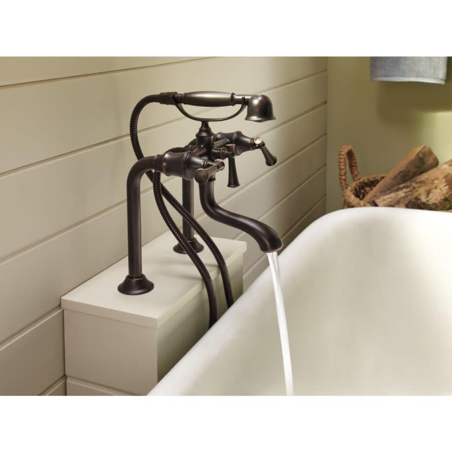 Wall, Deck or Floor Mount Two Handle Tub Filler Body Assembly  - Less Riser/Unions, Trim Kit and Handles - mpjgdgtfkof1bqyewwux@2x.jpg