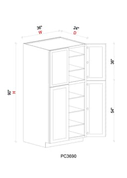 Pantry Cabinet - 36"W x 90"H x 24"D - - 4D - mq37x1rlheug8phfnyhk@2x.jpg