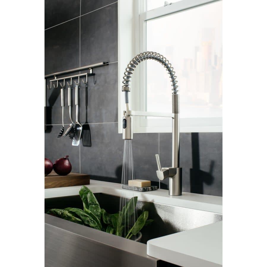 Align 1.5 GPM Single Hole Pre-Rinse Pull Down Kitchen Faucet with Power Boost - mqbwd6cv3pcprksnfcck@2x.jpg