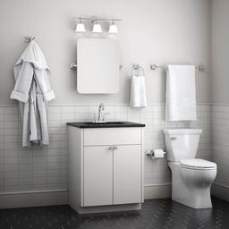 Portwood 3-Piece Bath Hardware Set with 24 in. Towel Bar, Toilet Paper Holder, Towel Ring in Brushed Nickel - mrdvq8vafy2zutv09xgb@2x.jpg