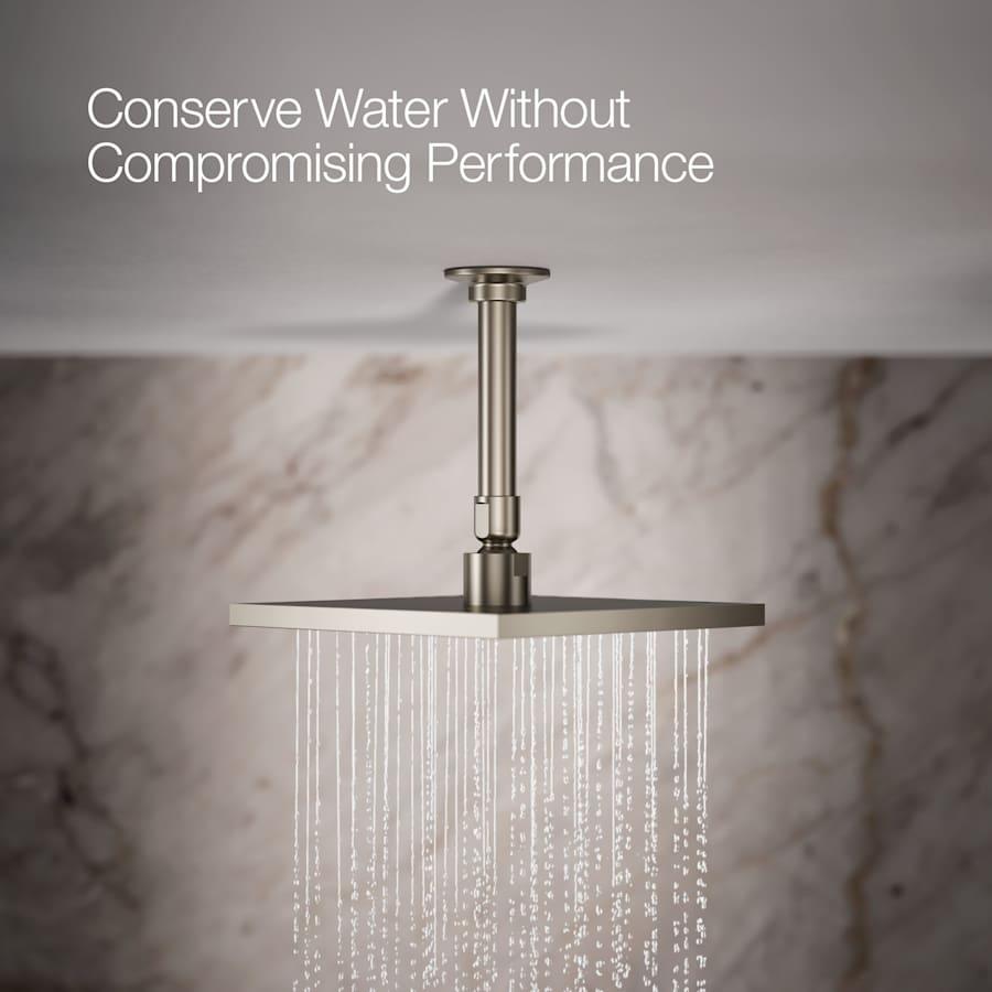 Contemporary Square 8" Single Function 2.5 GPM Rainhead with MasterClean Sprayface and Katalyst Air-Induction Technology - mrmfxfidujrse603nl5q@2x.jpg