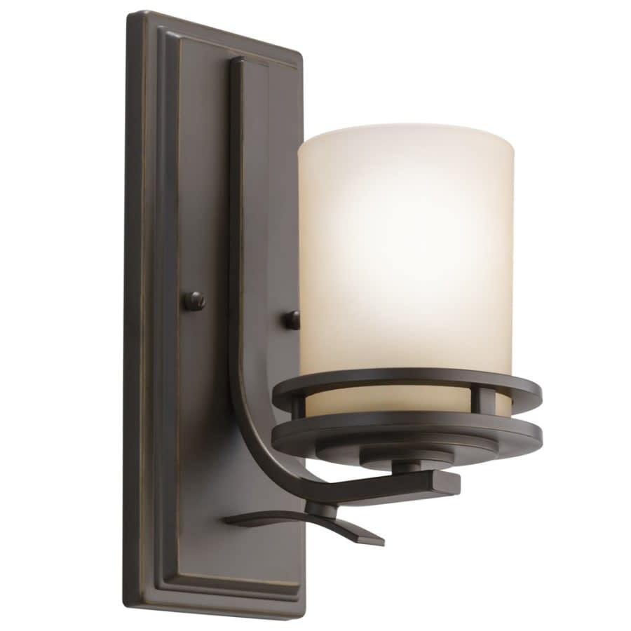 Hendrik Single Light 12" Tall Wall Sconce with Satin Etched Glass Shade - mrnsk7h4uki7uahpnna7@2x.jpg