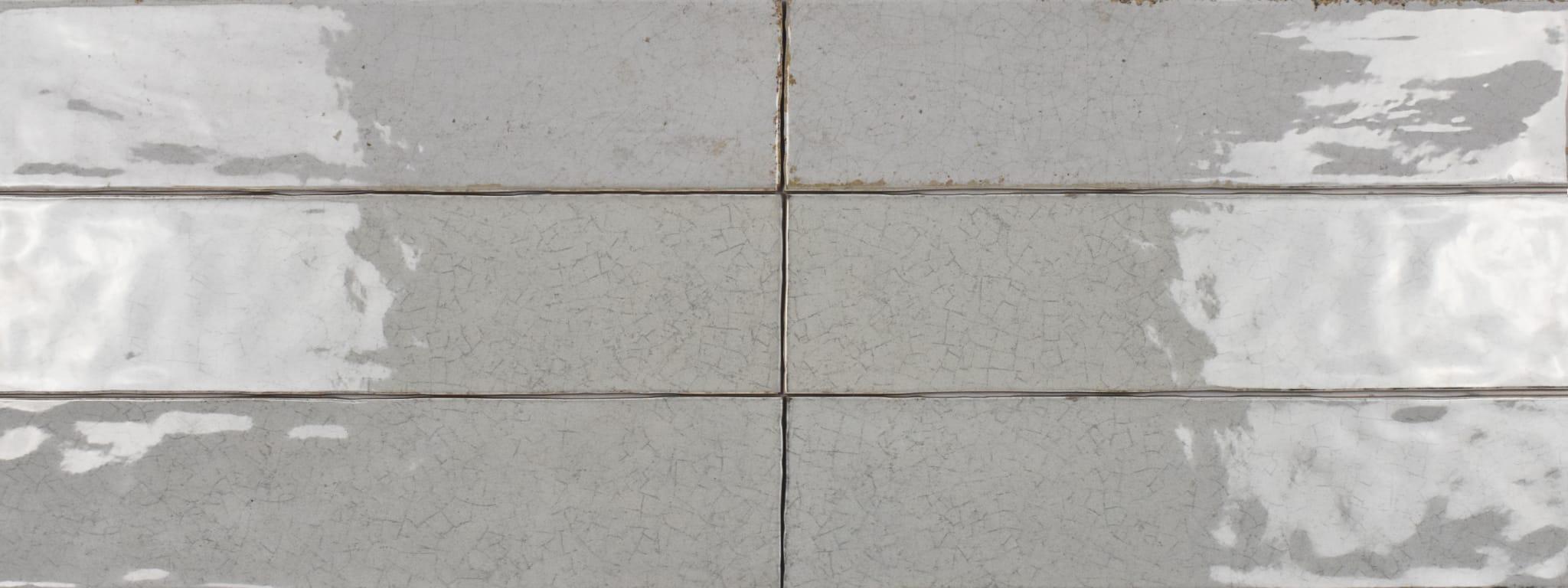 MAIOLICA CRACKLED 3”X12” Tender Gray