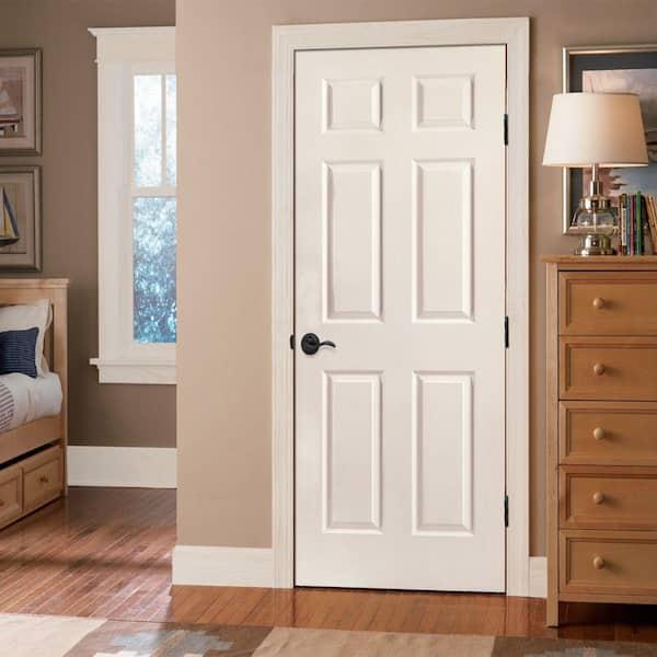 36 in. x 80 in. 6 Panel Textured Hollow Core Primed Composite Interior Door Slab - mrsv8bsponozlwndq0sc@2x.jpg