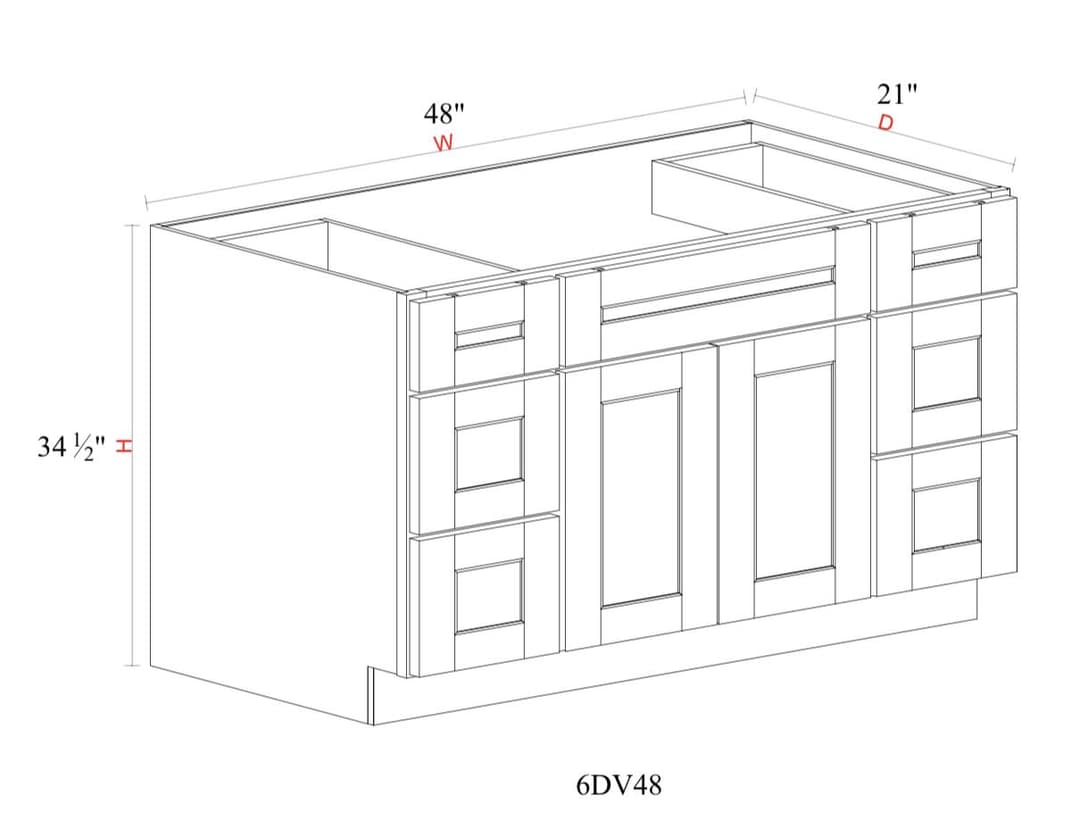 Vanity Single Sink Base Cabinet with Drawers - 48"W * 34- 1/2"H * 21"D - 6DRW - ms0aillpiiphsmacdfhh@2x.jpg