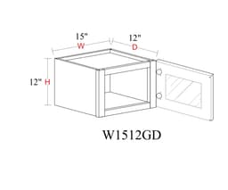 Wall Cabinet - 15"W x 12"H x 12"D Glass Door Only - mslio4mttburgppsdxs2@2x.jpg