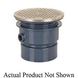 Cleanout With Top, 3 in Outlet, Socket, 6-1/2 in Cover, Round, Nickel Bronze - msok0nfombszq0tldepp@2x.jpg