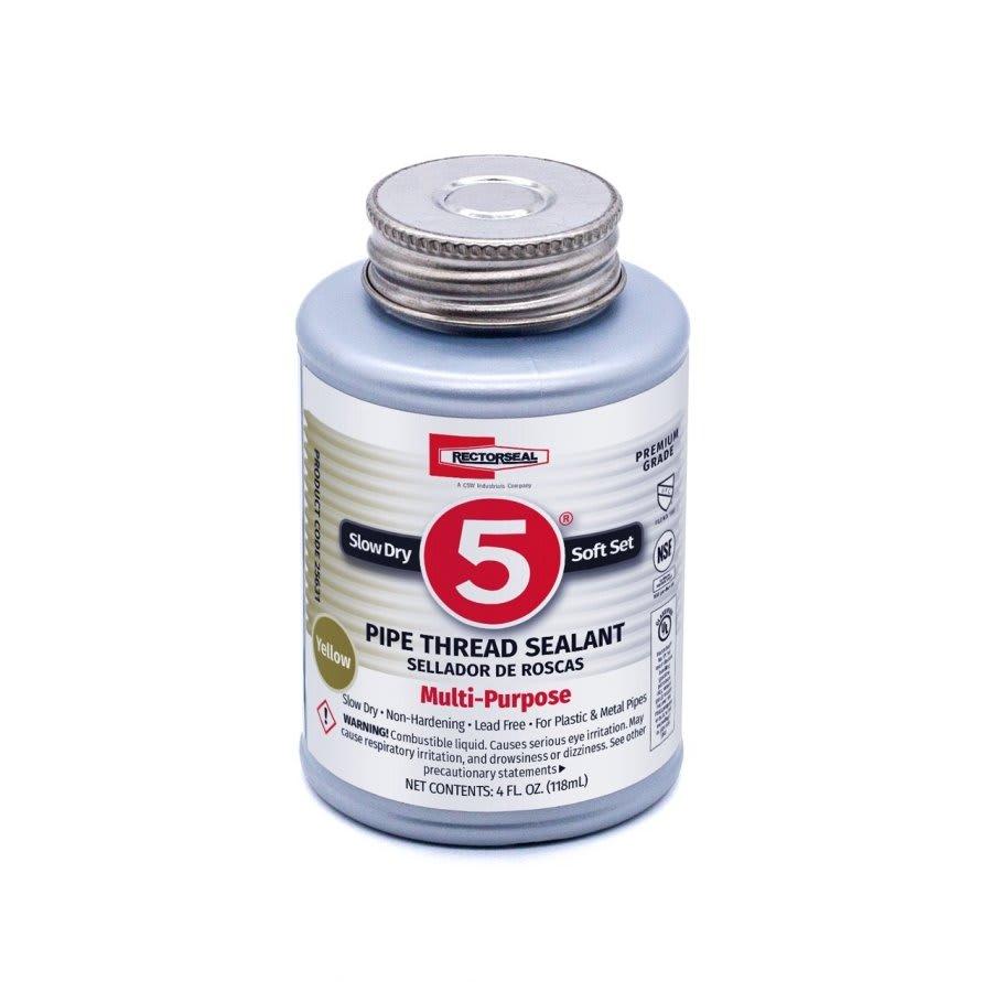No. 5® Premium Multi-Purpose Pipe Thread Sealant, 0.5 pt Can, Paste, Yellow - muidmci5lofnqhrt72iw@2x.jpg