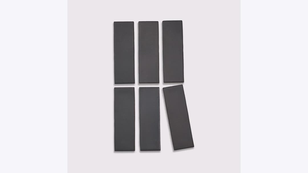 Celine 2" x 6" Matte Porcelain Floor and Wall Tile in Black - mumcok1bzoo8nygeoerd@2x.jpg