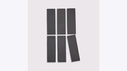 Celine 2" x 6" Matte Porcelain Floor and Wall Tile in Black - mumcok1bzoo8nygeoerd@2x.jpg