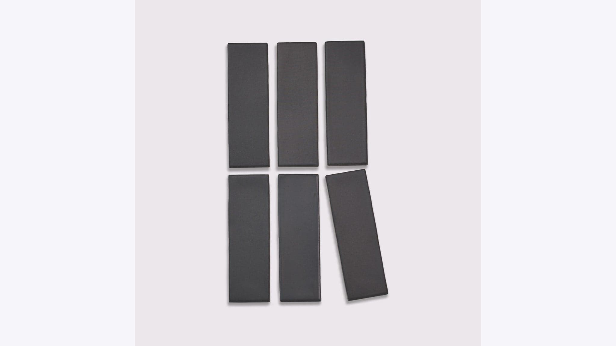 Celine 2" x 6" Matte Porcelain Floor and Wall Tile in Black - mumcok1bzoo8nygeoerd@2x.jpg