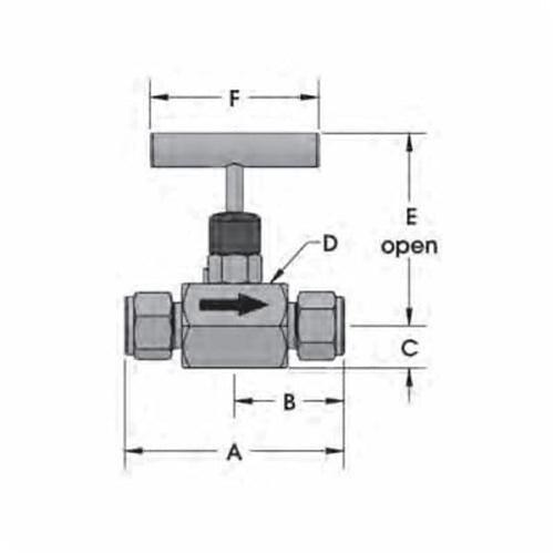 Ty-Flo® Needle Valve, 3/8 in, 316/316L Stainless Steel - mumgquqttvq3l8gmgazj_x500.jpg