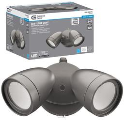 Dusk to Dawn Sensor Bronze Exterior Outdoor Twin Head LED Flood Light Security 1200 to 2400 Lumens 4000K Wet Rated - muqbtlwiowo6fw33yoft@2x.jpg