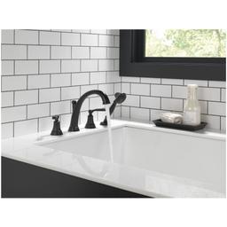 Woodhurst Deck Mounted Roman Tub Filler with Built-In Diverter - Includes Hand Shower - mvocen2cj7tz3u2f58vw@2x.jpg