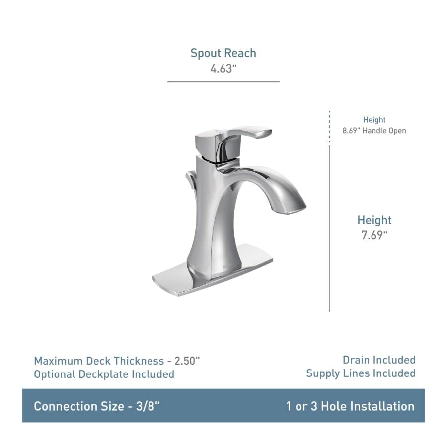 Voss Single Handle Single Hole Bathroom Faucet - Valve Included - mxqreeei7t9yc9ercxpq@2x.jpg