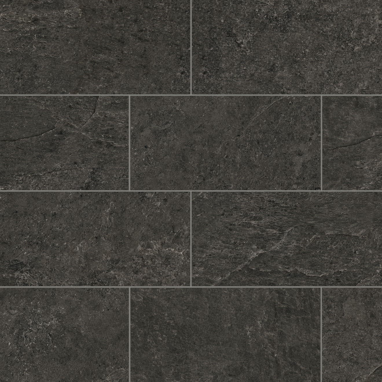 Farmhouse Living 12"x24" Rectified Matte Porcelain Field Tile in Slate