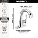 Kayra 1.2 GPM Single Hole Pull-Down Bathroom Faucet with 15-3/4" Hose and Pop-Up Drain Assembly - mzgite6wiegmepuxw9xa@2x.jpg