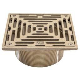 M5 Floor Drain Top, 5 in, Square, Nickel Bronze - mzlqrz880gxfncmrd4wr@2x.jpg