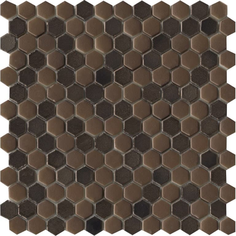 CONFETTI II BRONZE HEX 12X12