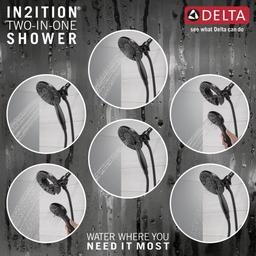 Arvo In2ition 2-in-1 Rough Included Single-Handle 4-Spray Tub and Shower Faucet 1.75 GPM in Matte Black Valve Included - n1bum03ale5m51phife2@2x.jpg