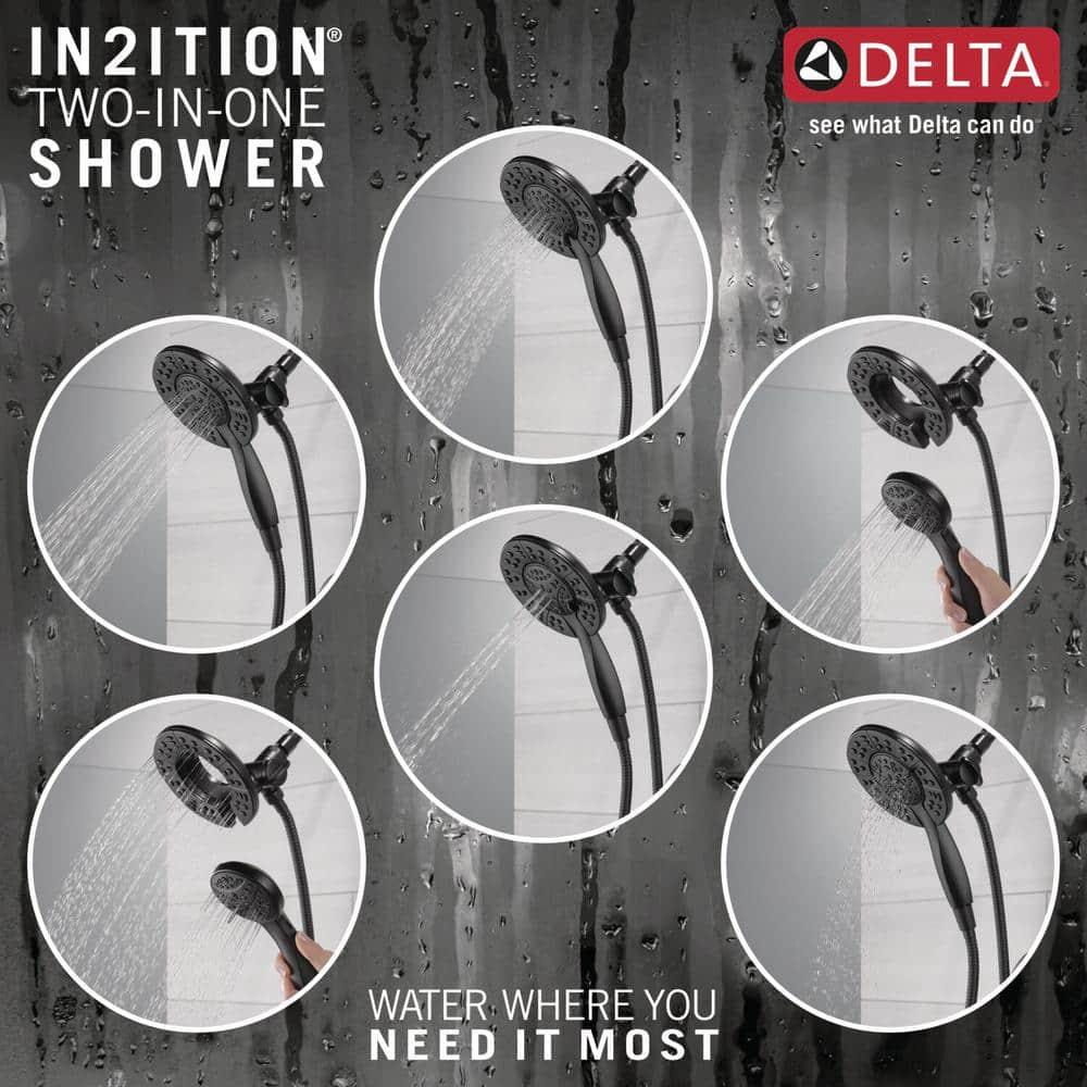 Arvo In2ition 2-in-1 Rough Included Single-Handle 4-Spray Tub and Shower Faucet 1.75 GPM in Matte Black Valve Included - n1bum03ale5m51phife2@2x.jpg