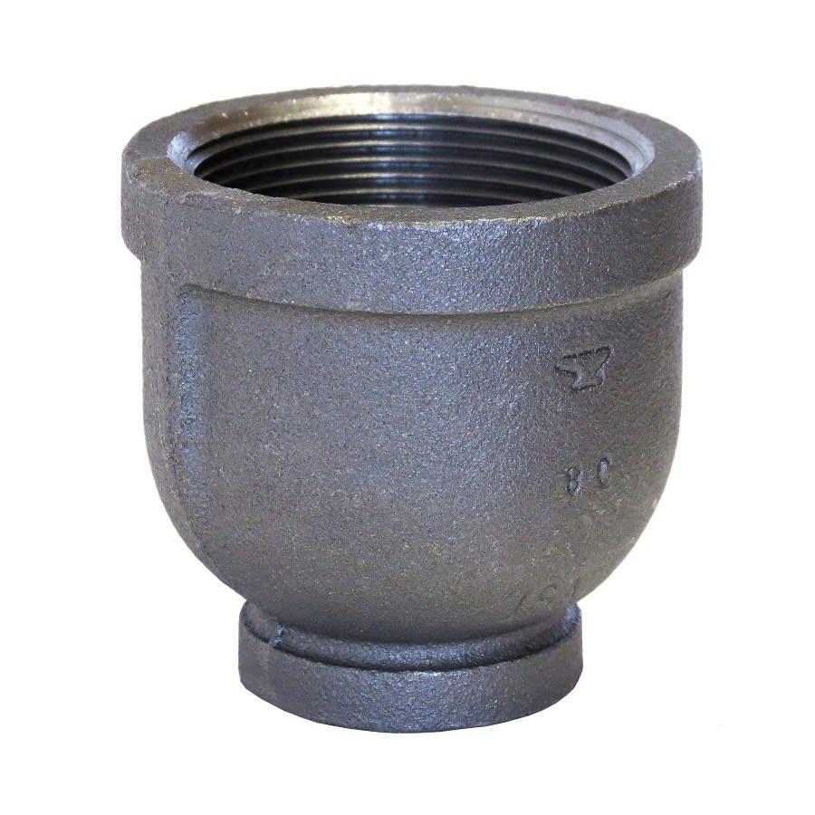 Reducer Coupling, 1/2 x 1/8 in, FNPT, 150 lb, Malleable Iron, Black - n26vhliilciq4qg4gxj8@2x.jpg