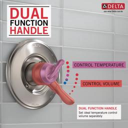 Linden Monitor 17 Series Dual Function Pressure Balanced Valve Trim Only with Integrated Volume Control - Less Rough-In Valve - n5pud04khdpduyrrubuj@2x.jpg