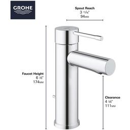 Essence 1.2 GPM Single Hole Bathroom Faucet with Pop-Up Drain Assembly, StarLight, SilkMove, and EcoJoy Technology - n8gbfaeqndkz9zcymuar@2x.jpg